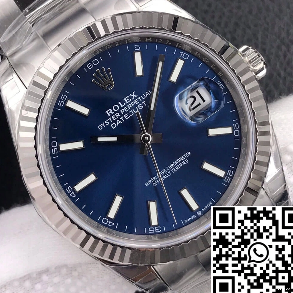 VS Blue Rolex M126334-0001 Datejust Dial Factory 0122